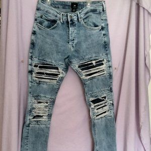 Skinny Fit Coupe Moulante Jeans